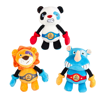 Gigwi Rock Zoo King Boxer Series Rhino | Panda | Lion