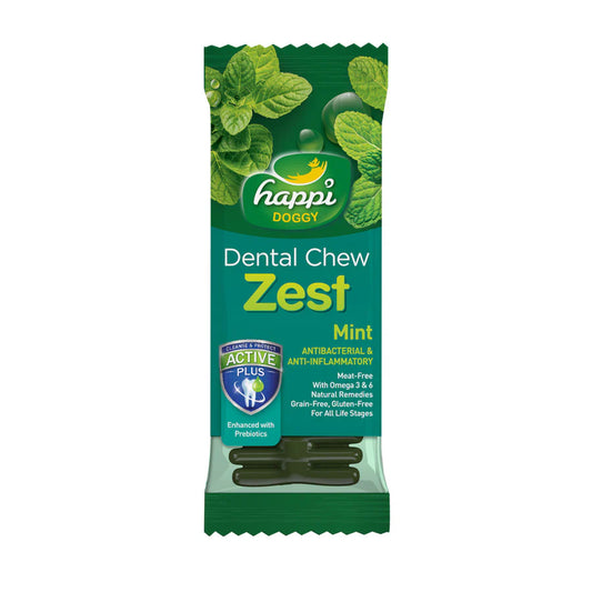 Happi Skippi Zest Petite 2.5-inch Dental ChewMint 25g | 25gx50pcs | 150g (18pcs)