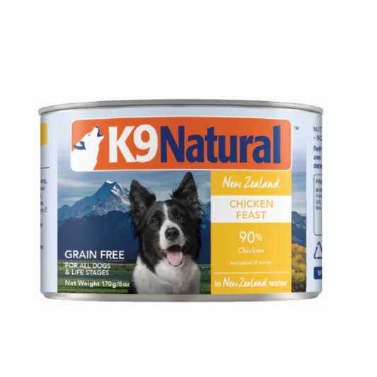 K9 Natural Dog Grain Free Chicken Feast 170g | 370g