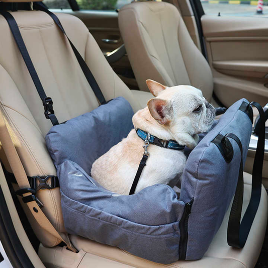 Pet Booster Seat Bed - Gray/ Black