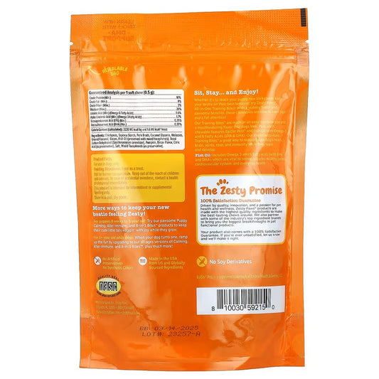 Zesty Paws Training Bites Dog Treats Bacon 8oz