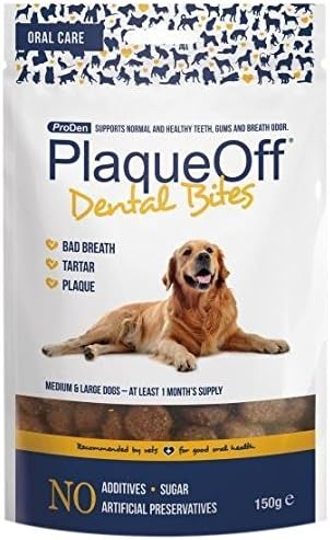 ProDen Plaque Off Dental Bites for Medium/Large Dogs 150g