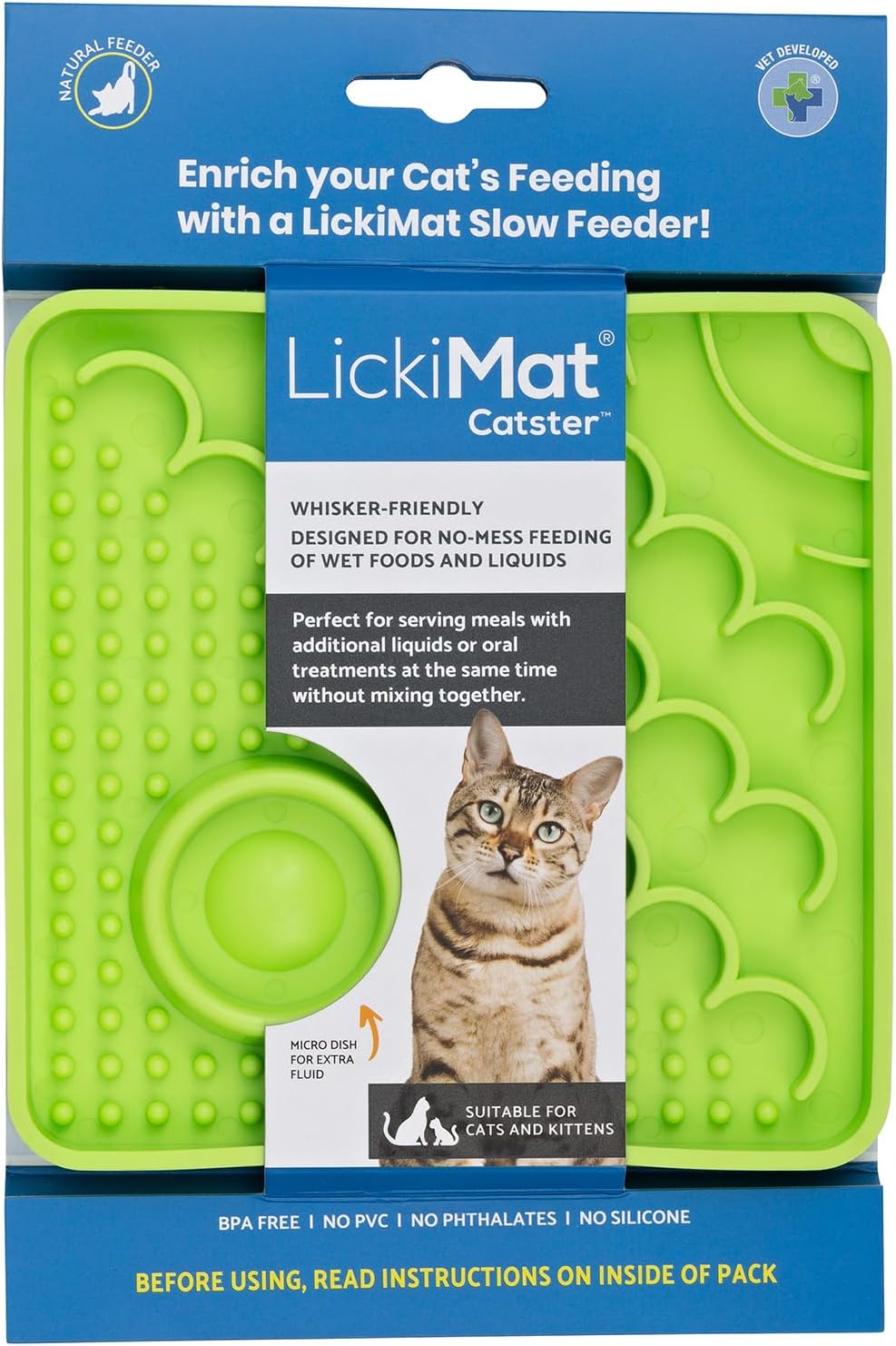 LickiMat Catster Cat Food Mat