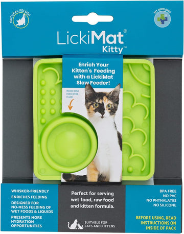 LickiMat Kitty Cat Food Mat