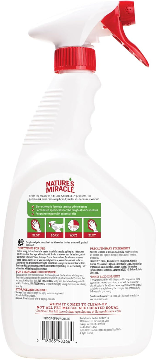 Nature's Miracle Dog Urine Destroyer Plus 32oz