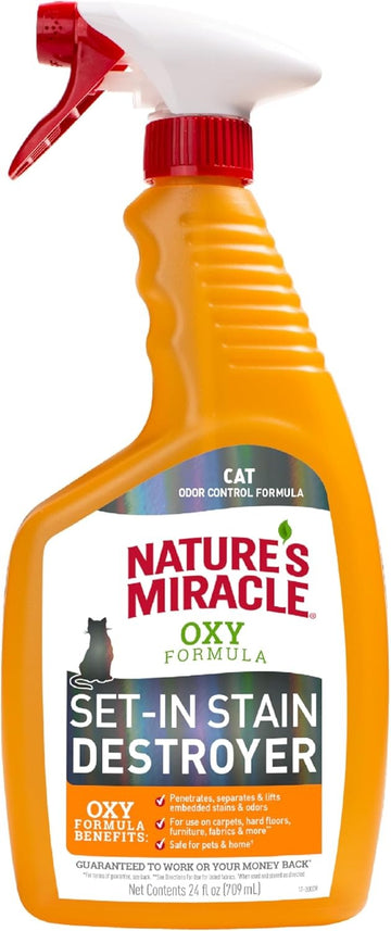 Nature's Miracle Cat Oxy Set-In Stain Destroyer 24oz