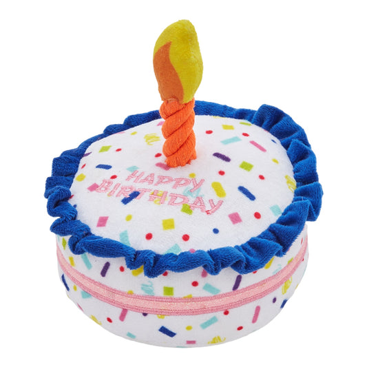 Fofos Dog Birthday Toy - Birthday Cake