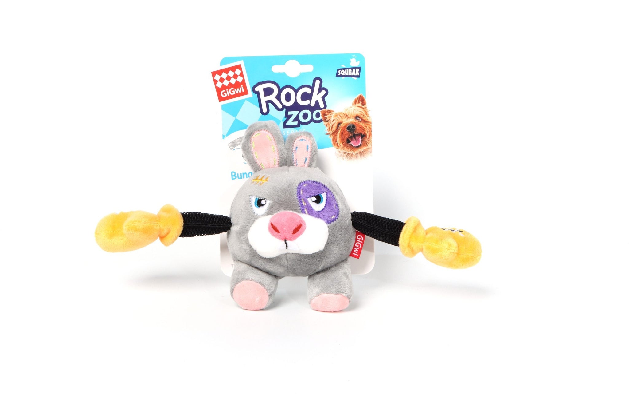 Gigwi Rock Zoo Bungee Series Rabbit | Pig | Monkey