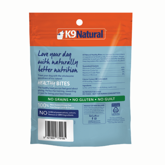 K9 Natural Dog Healthy Bites Lamb 50g