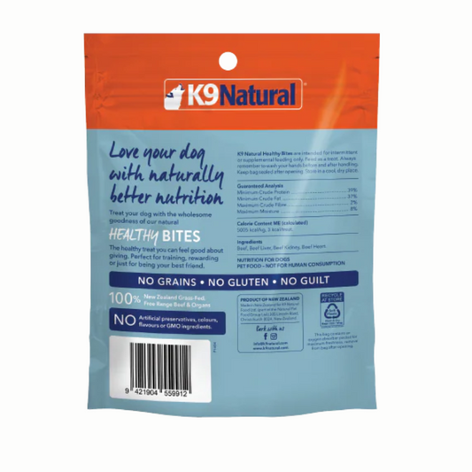 K9 Natural Dog Healthy Bites Beef 50g