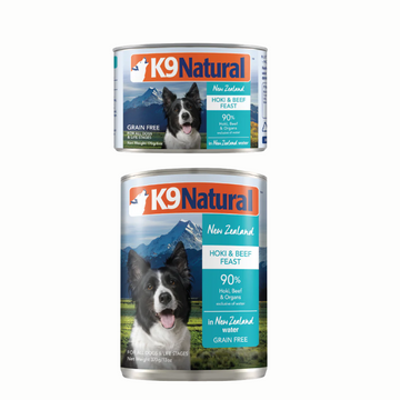 K9 Natural Dog Grain Free Hoki & Beef Feast 170g | 370g