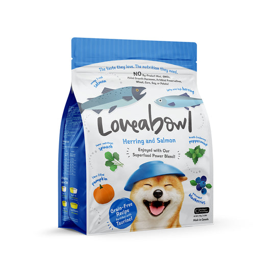 Loveabowl Grain Free Dry Dog Food Herring & Salmon