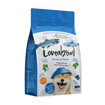 Loveabowl Grain Free Dry Dog Food Herring & Salmon