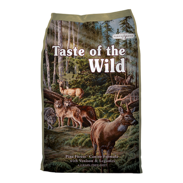 Taste of the Wild Canine Grain-Free Pine Forest with Venison & Legumes 2kg | 12.2kg