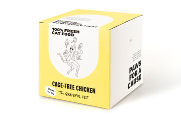 The Grateful Pet Frozen Chicken: Raw Cat Food (12 x 85g)