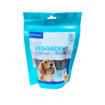 Virbac C.E.T. Veggiedent Vegetable Chews Z-Shape Small <10kg