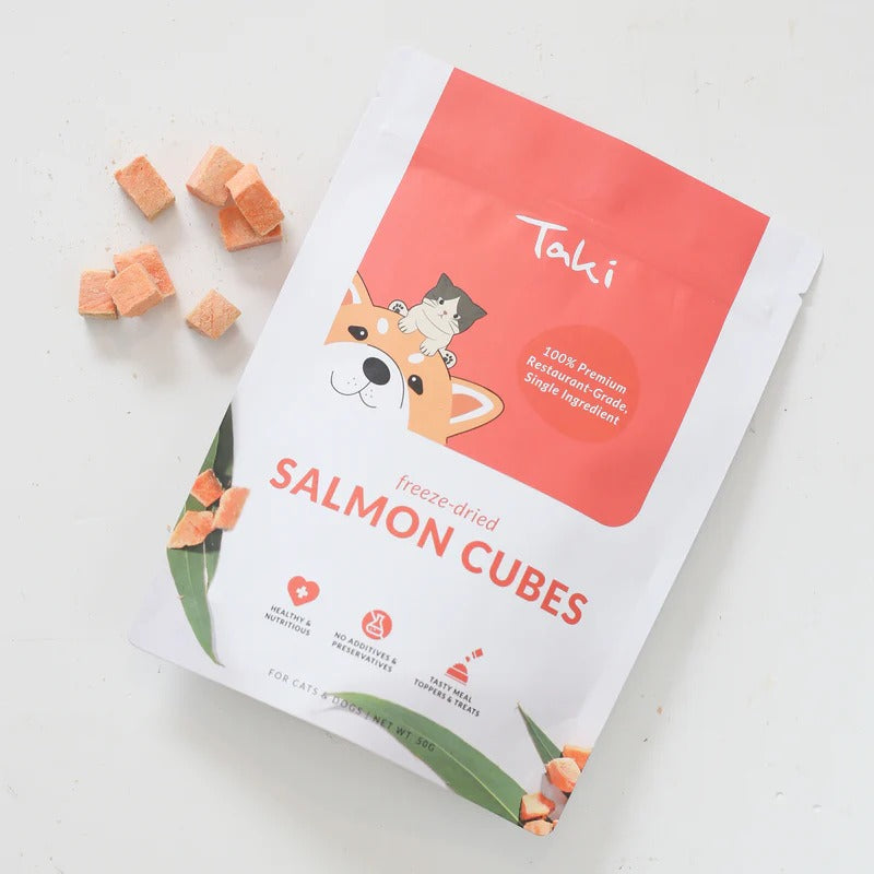 Taki Salmon Cubes 50g