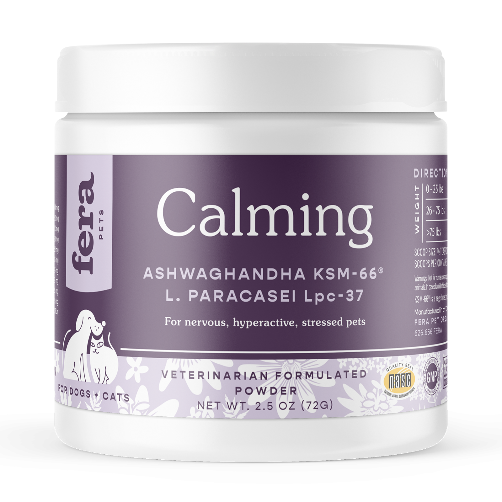 Fera Pets Calming Support for Dogs and Cats 2.1oz