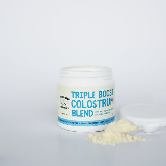 Dom & Cleo Organics Triple Boost Colostrum Blend 100g