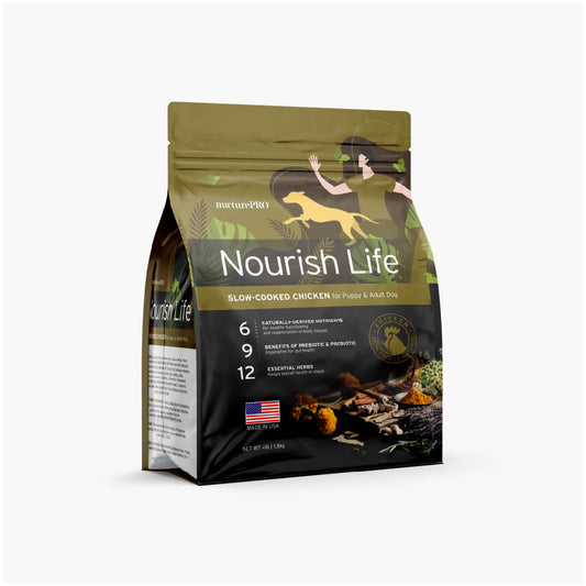 Nurture Pro Nourish Life Slow-cooked Dry Dog Food (Chicken) 300g | 1.8kg | 5.7kg | 11.8kg